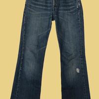 Replay Jeans 425 blu donna vintage svasati