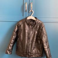 Giacca di pelle “chiodo” bambino