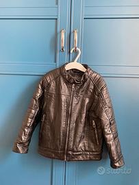 Giacca di pelle “chiodo” bambino