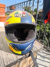 Casco moto Valentino Rossi 2004