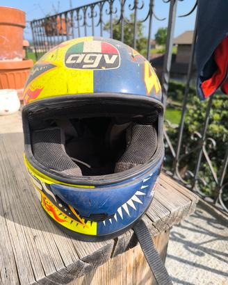 Casco moto Valentino Rossi 2004