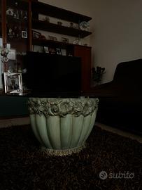 Tavolino da salotto con vetro