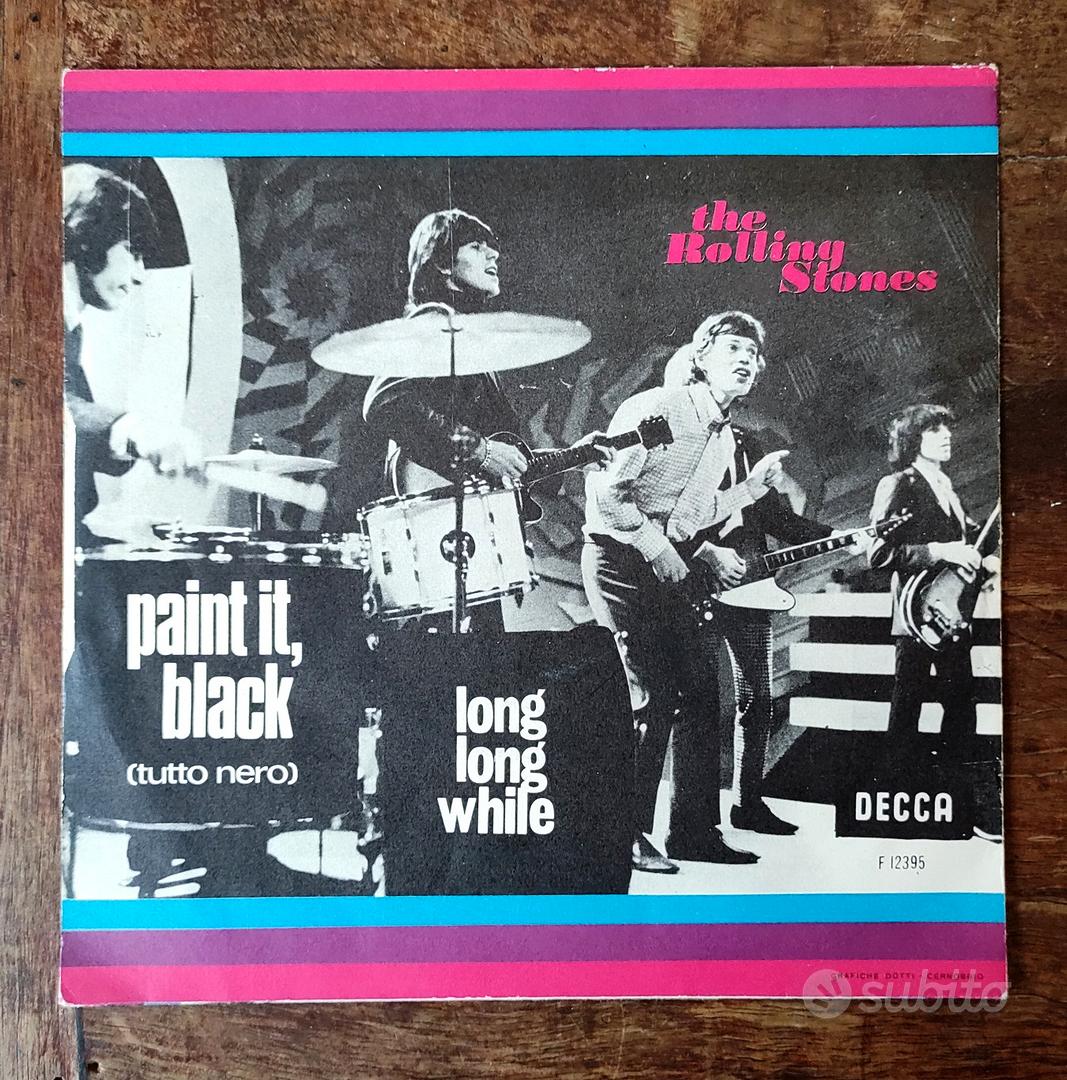 Vinile 45 Giri ROLLING STONES PAINT IT BLACK 1966 - Collezionismo In  vendita a Alessandria