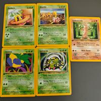 carte Pokemon set 111 - 5 carte 