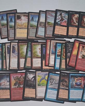 Carte MTG | Mirage/Visions | Lotto misto con terre