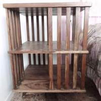 Libreria antica inglese girevole autoportante