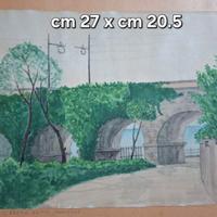 LOTTO 4 ACQUERELLI GENOVA QUARTO