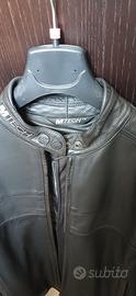 Giubbino pelle moto 