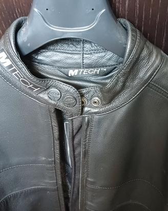 Giubbino pelle moto 