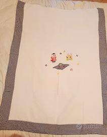 copertina in cotone per lettino