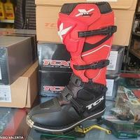 Stivali cross enduro boots tcx x-blast black red