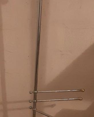 PIANTANA CROMO/ORO PORTA ASCIUGAMANI E ACCAPPATOI