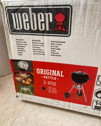 Weber barbecue a carbone