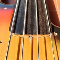 jazz bass fretless Rufini