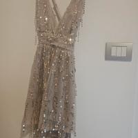 Vestito color champagne 