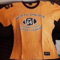 T-Shirt WILLIAM WILSON arancio mis. XL cotone Usat