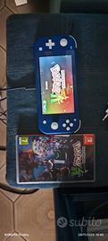 Nintendo switch lite blu