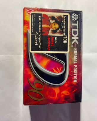 3 TDK D90 Sigillate Promo Janet Jackson