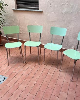 Sedie in Formica Vintage varie colorazioni