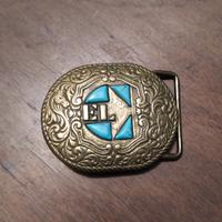 fibbia vintage cintura el Charro 