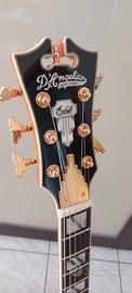 D'Angelico Guitars Excel mini DC vintage natural