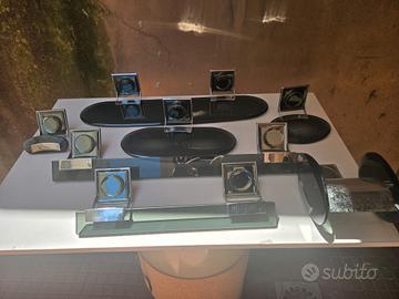 Set mensole da bagno vintage "Fontana Arte" 