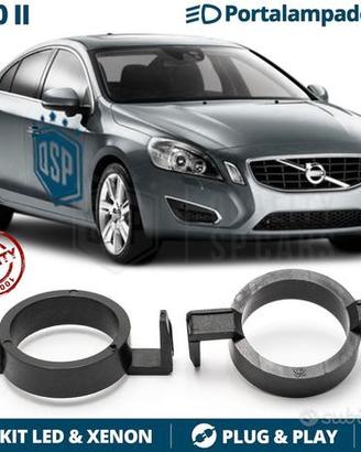 ADATTATORI per VOLVO S60 2 montaggio Kit LED H7