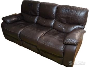 Divano in vera pelle
