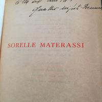 LIBRO LE SORELLE MATERASSI