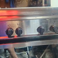 stufa a gas con forno ventilato 