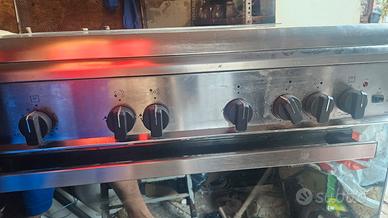 stufa a gas con forno ventilato 