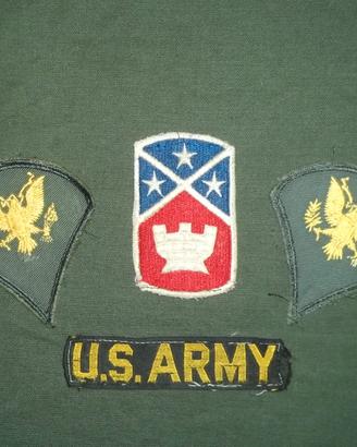 Us Army Vintage 50's - 60's Patches - Rank - tape