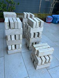 Mattoncini decorativi per giardino in pietra