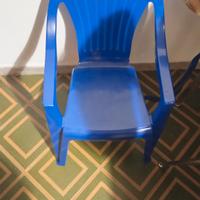 sedia in plastica per bambini 