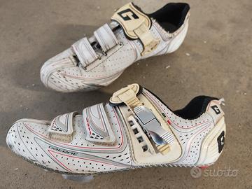 Scarpe Ciclismo Gaerne Carbon Bianche TG. 42