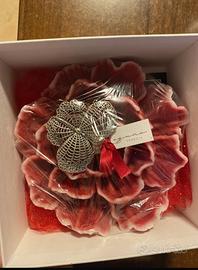 Candela artigianale con inserto