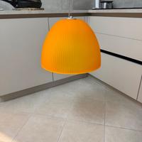 Lampadario arancione