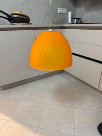 Lampadario arancione