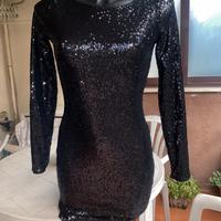 Abito paillettes bershka