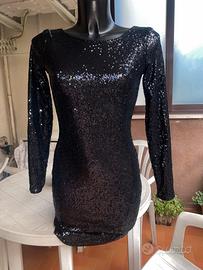 Abito paillettes bershka