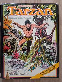 Libro illustrato Tarzan delle scimmie - 1973