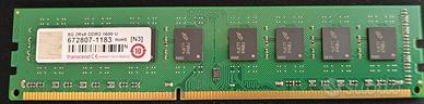 Transcend RAM 8gb DDR3