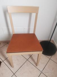 Sei sedie per salotto o cucina 