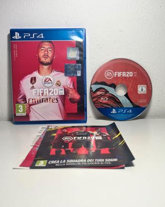 FIFA 20 GIOCO PER SONY PLAYSTATION 4 PS4, CUSTODIA