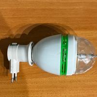 Lampadina RGB Rotante