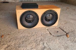 Subwoofer + amplificatore