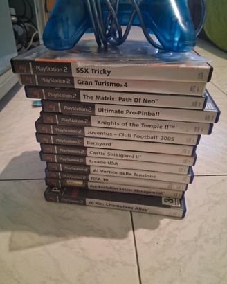 15 giochi ps2 piu controller,tutto il blocco 35