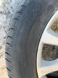 4 cerchioni in lega con gomme 255/55/20 per range
