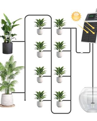 Irrigatore automatico solare per vasi, Sistema di