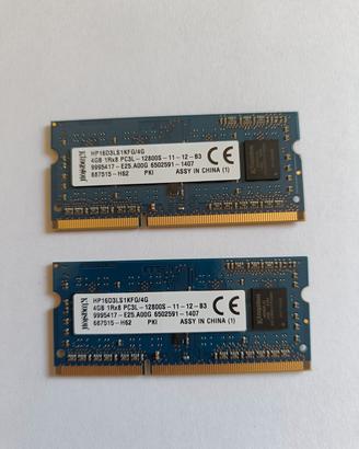 Parte di ricambio RAM HP16D3LS1KFG/4G